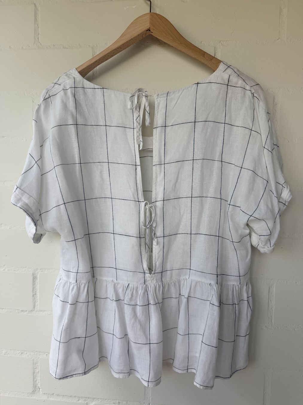 Mango Blusen: Mango Bluse Leinen weiss Gr. L – Gebraucht aus Brütten von Rod816 2