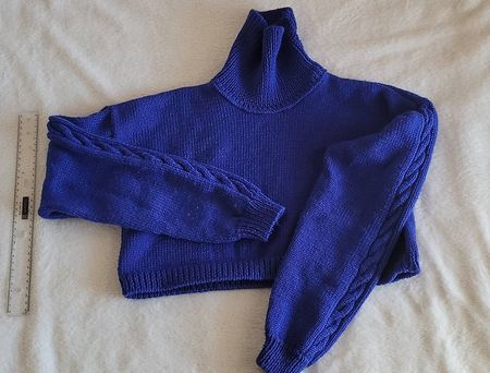 Pullover fatti a mano taglia XS