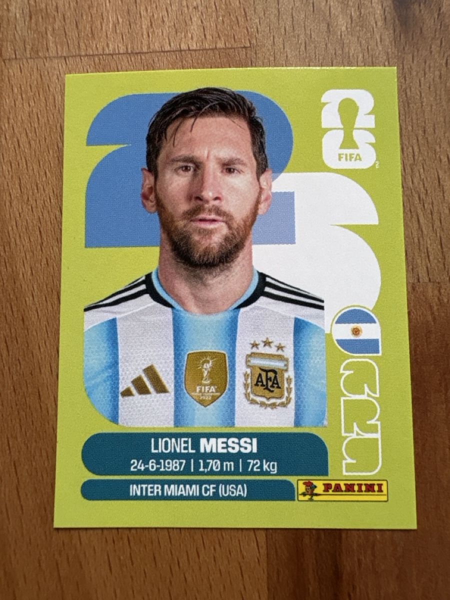 Panini Cartes à collectionner: Lionel Messi Panini Sticker – Neuf (Voir description) à Hirschthal par Heimo8
