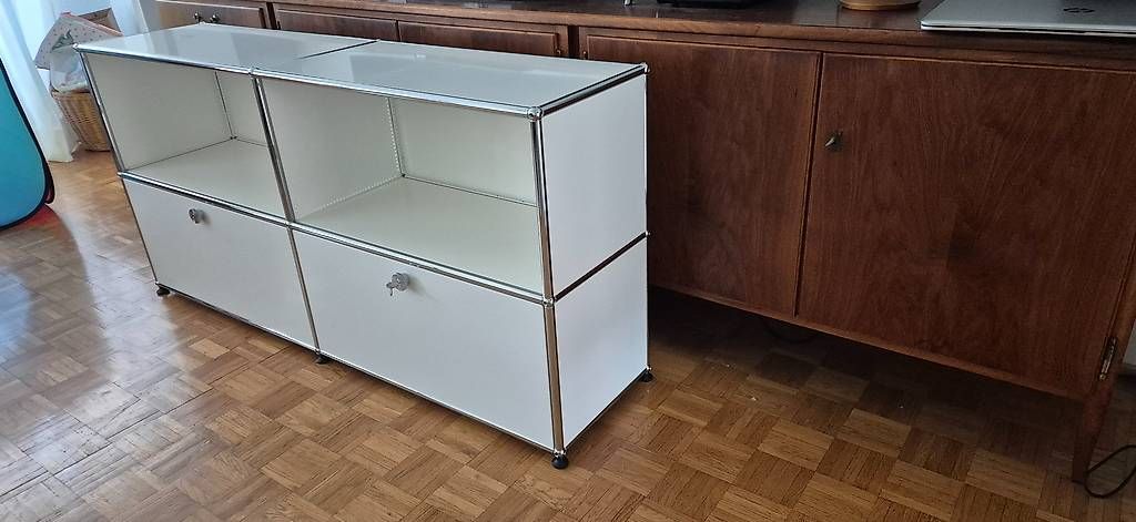 Scaffali: USM Haller Sideboard weiss mit Auszügen – Usato da Hofstetten SO venduto da IgorMarijak 3