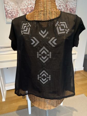 Shirt mit Strassmuster, Avant Premiere, S