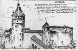 Schaffhausen Munot - Künstlerkarte