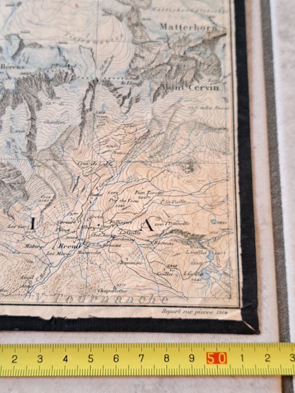 Cartine & Atlanti: ANCIENNE CARTE TOPO POUR ALPINISTE – Usato da couvet venduto da carlin01 2