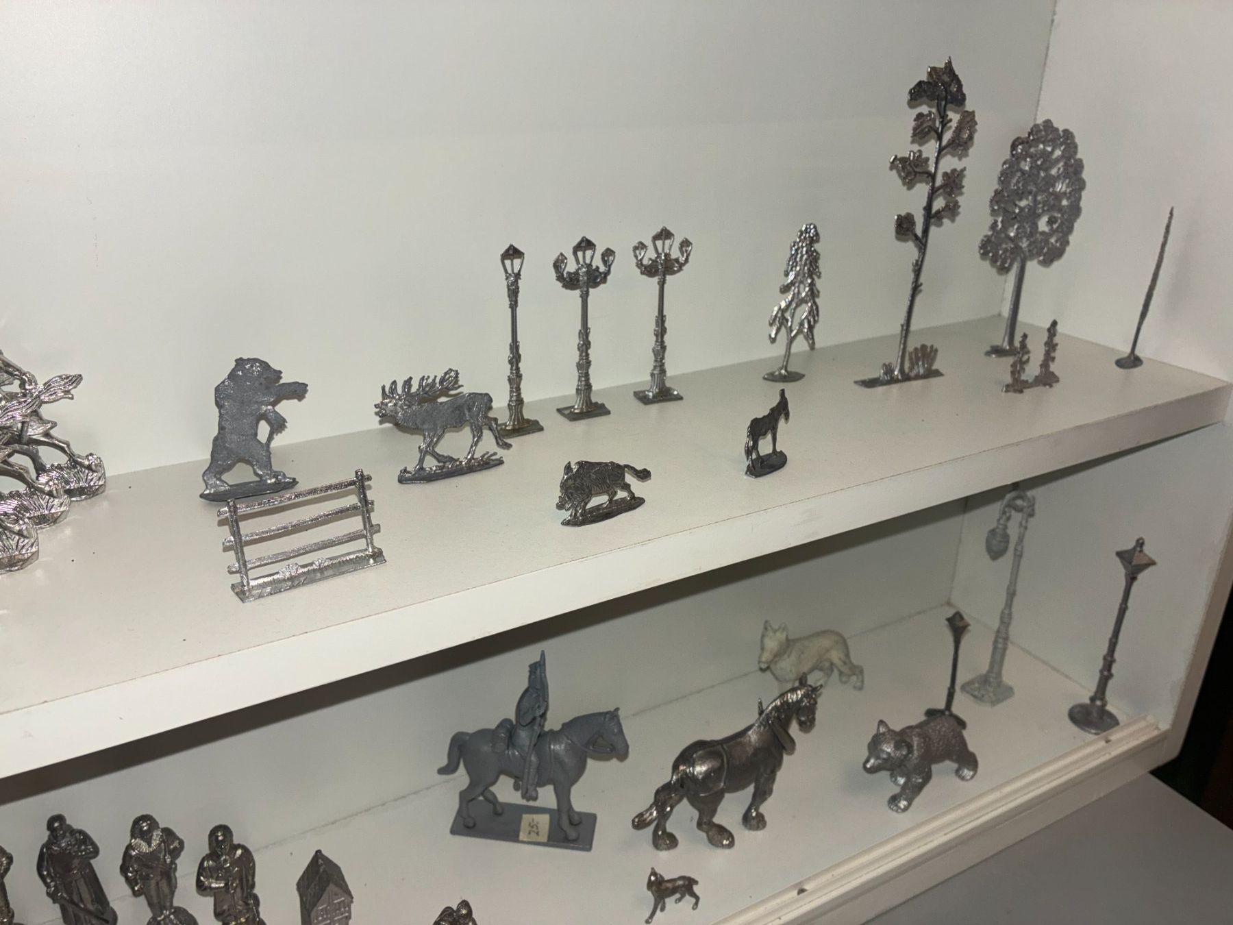 Statuette: Zinnfiguren mit Vitrine – Usato da Oberönz venduto da Rifri1 2