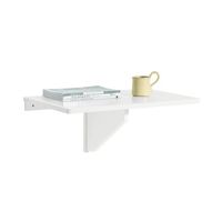 Wandklapptisch Faltbarer Esstisch Küchentisch Weiss 60x40 cm