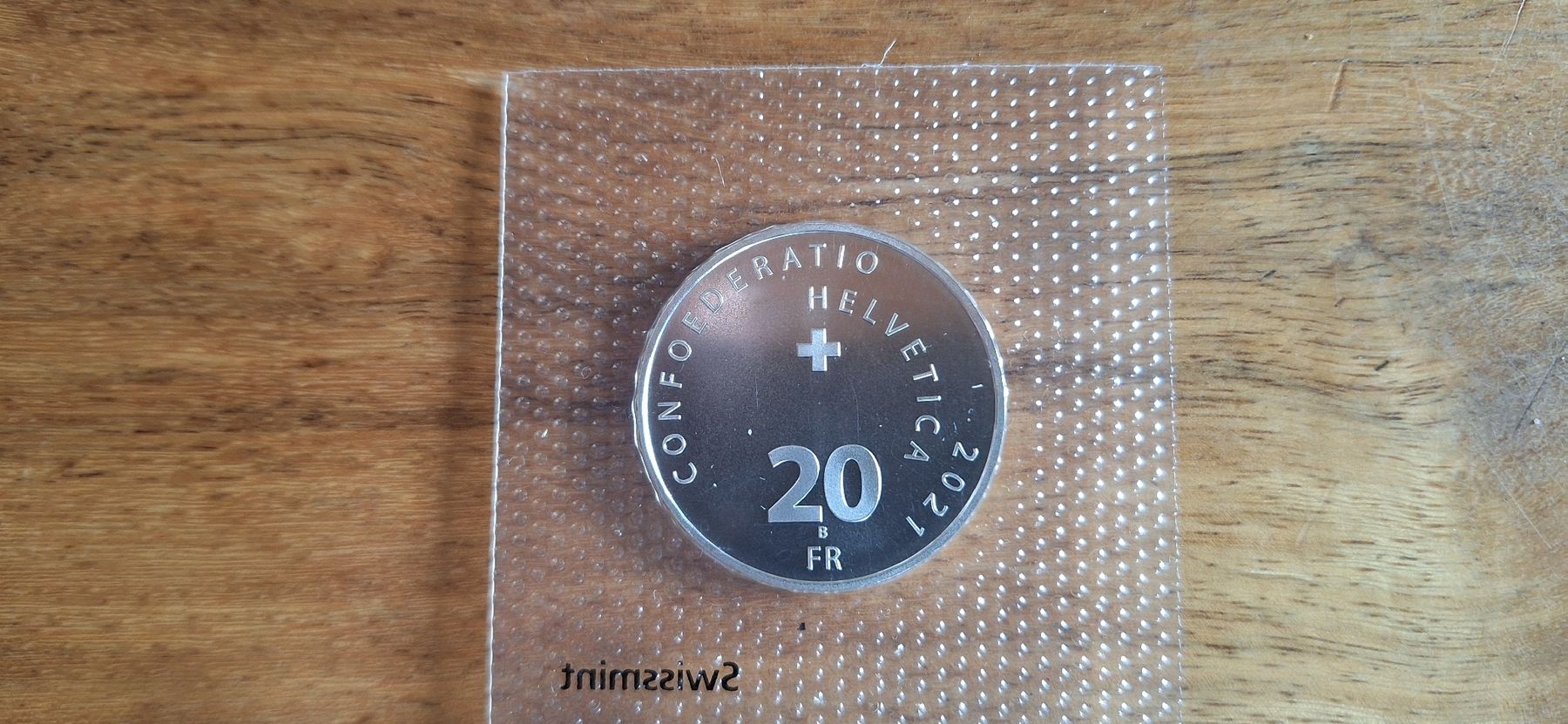 Alle Münzen: Pièce commémorative 20 Fr. -   2021 -viaduc illusion – Neu und originalverpackt aus Le Sentier von Loorenz 1