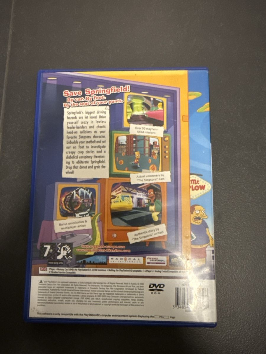 Sony Jeux: The Simpson Hit & Run – D'occasion à Schaffhausen par sabdiu 1