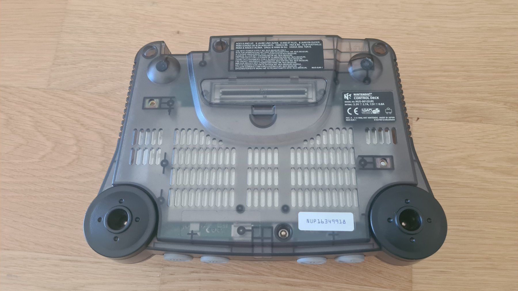 Nintendo Consoles: Vintage Nintendo 64 Launch Edition Smoke Grey + Controller – D'occasion à Winterthur par stufaphi 2