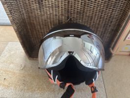 Uvex Skihelm mit Visier