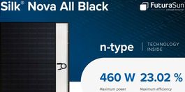 Neues FuturaSun Silk Nova All Black 460W Solarmodul