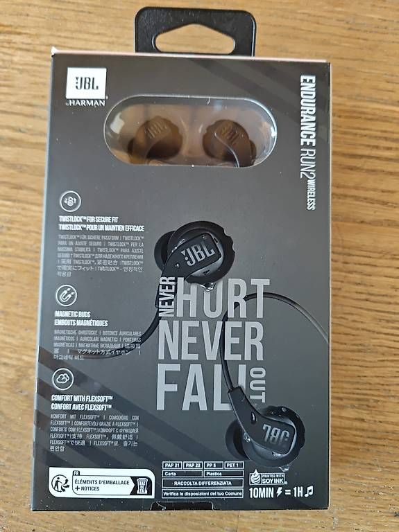 Cuffie: Écouteurs sport JBL Endurance Run 2 Noir – Usato da Venthône venduto da toopil 1