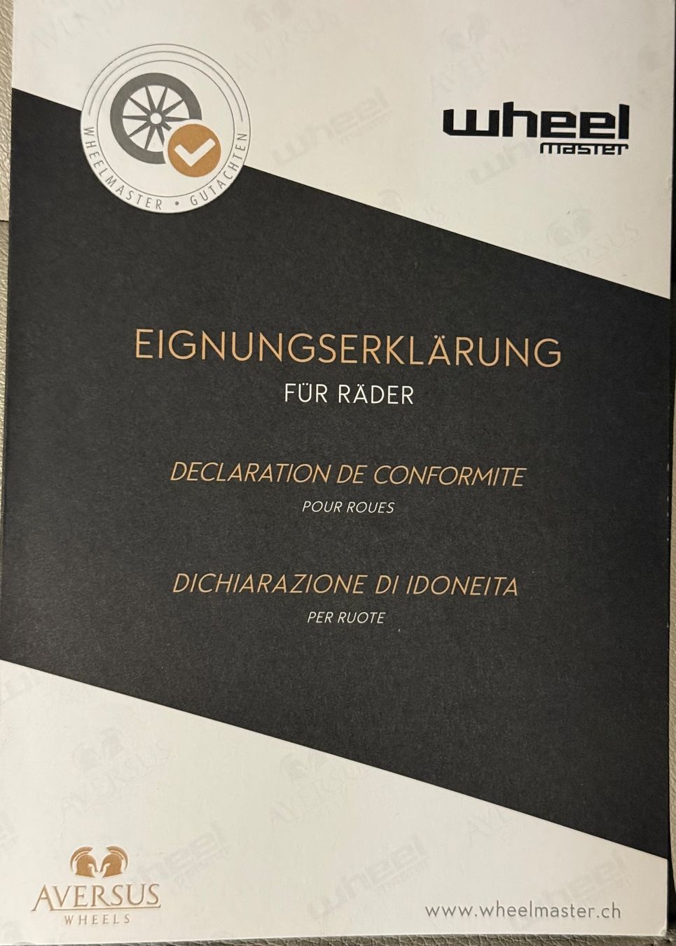 Pneumatici & Ruote complete: Winterräder (225/40R18) – Difettoso da Bern venduto da Tschiii 5