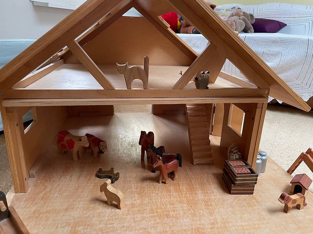 Faszinierend Bauernhof Aus Holz Fotos