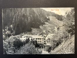 Fideris Bad Prättigau belebte AK 1910