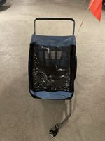 Kinder-Fahrradanhänger 2-Sitzer inkl. Buggy-/Joggerrad