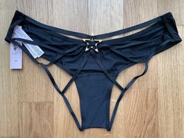 Victoria’s Secret Star Hardware Strappy Cheeky Panty S NEW