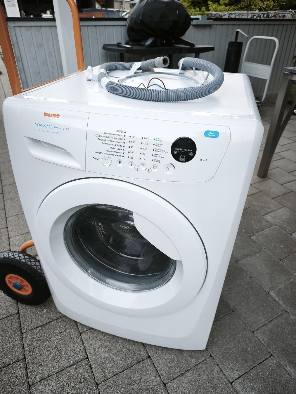 Novamatic Lavatrici: Fust Novamatic WA 914.1 E Waschmaschine – Usato da Zeglingen venduto da Vanillacoke 1