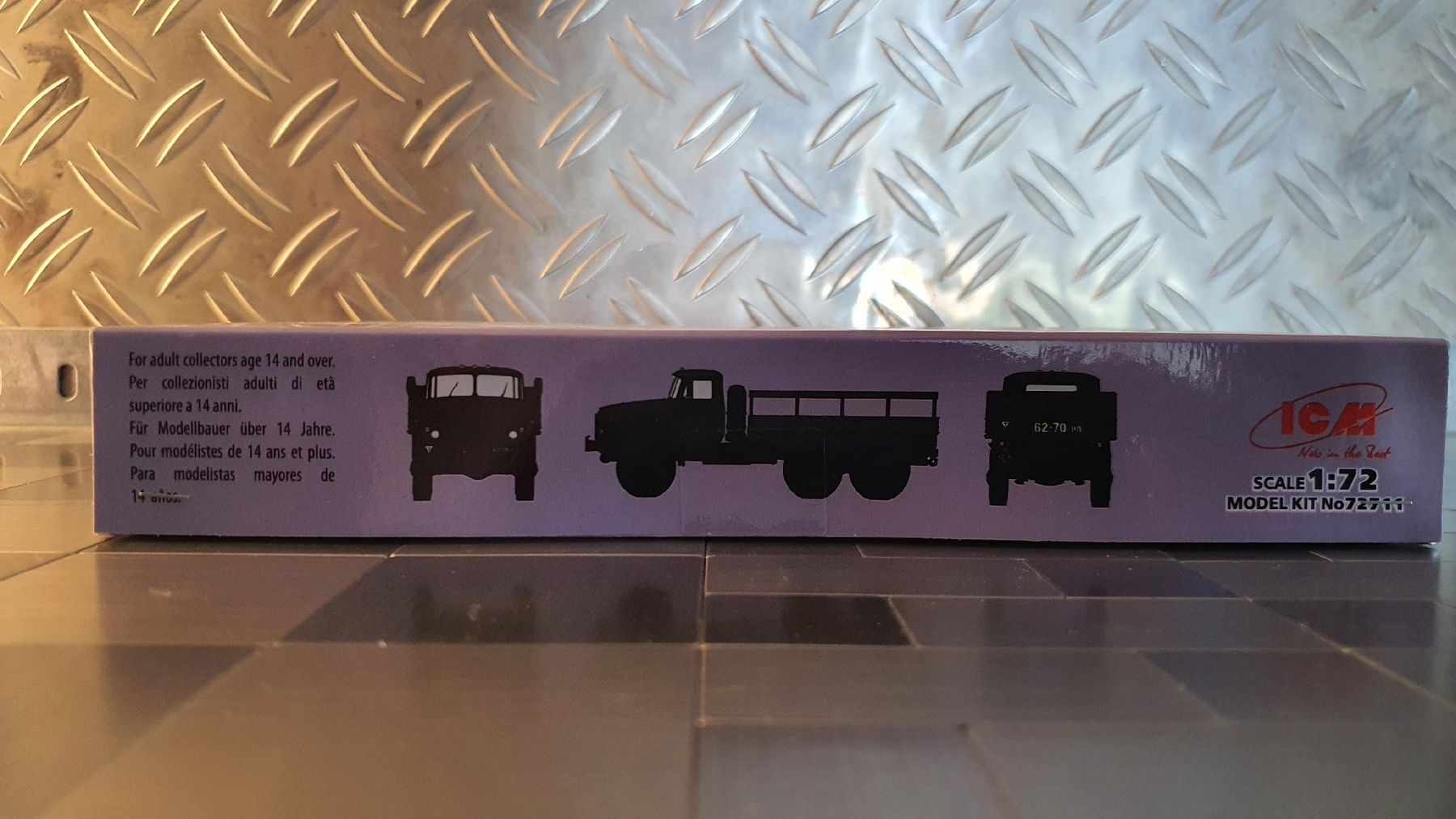 Kit di modellismo & Modellini statici: URAL-375D ARMY TRUCK  1:72 – Nuovo (secondo la descrizione) da Männedorf venduto da Modellbau-wyss 1