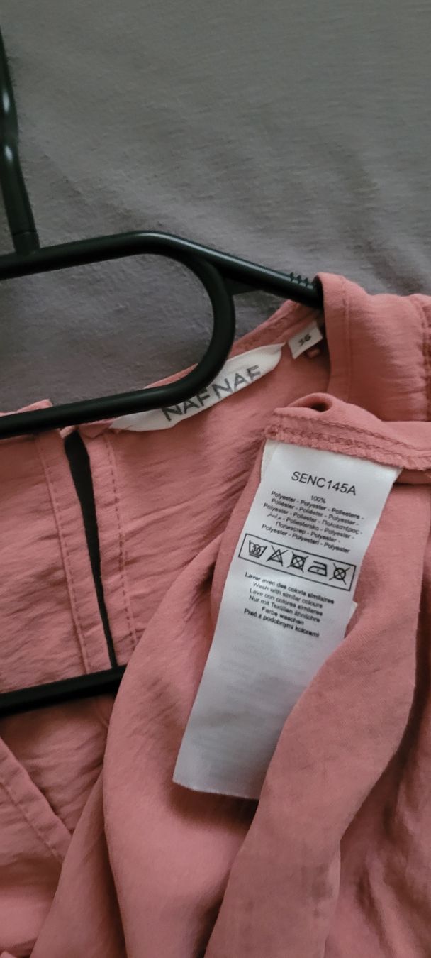 Nafnaf Camicette: Chemisier rose Naf Naf  - Taille 36 – Nuovo (secondo la descrizione) da Vevey venduto da x_y_f 2