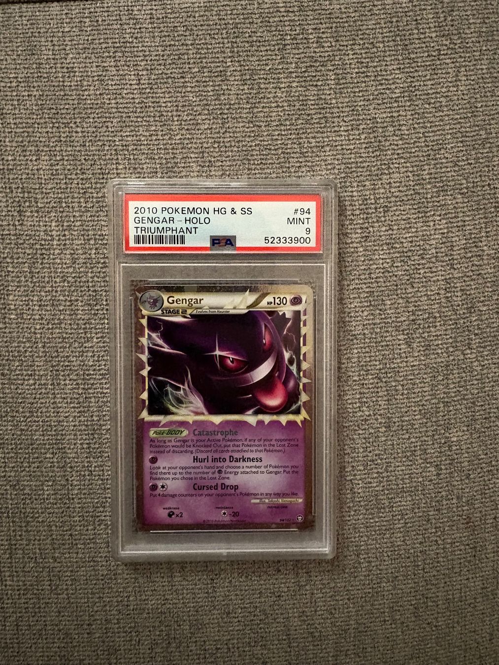 Pokémon Cartes à collectionner: PRIME GENGAR PSA 9 – Neuf avec emballage d'origine à Steinmaur par Meilenwerk