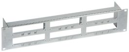 19” Rack 2HE R&M freenet leer 6x (5x1 Port) (Gebraucht!)