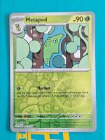 Metapod - Reverse Holo Pokemon Journey Together #1.7