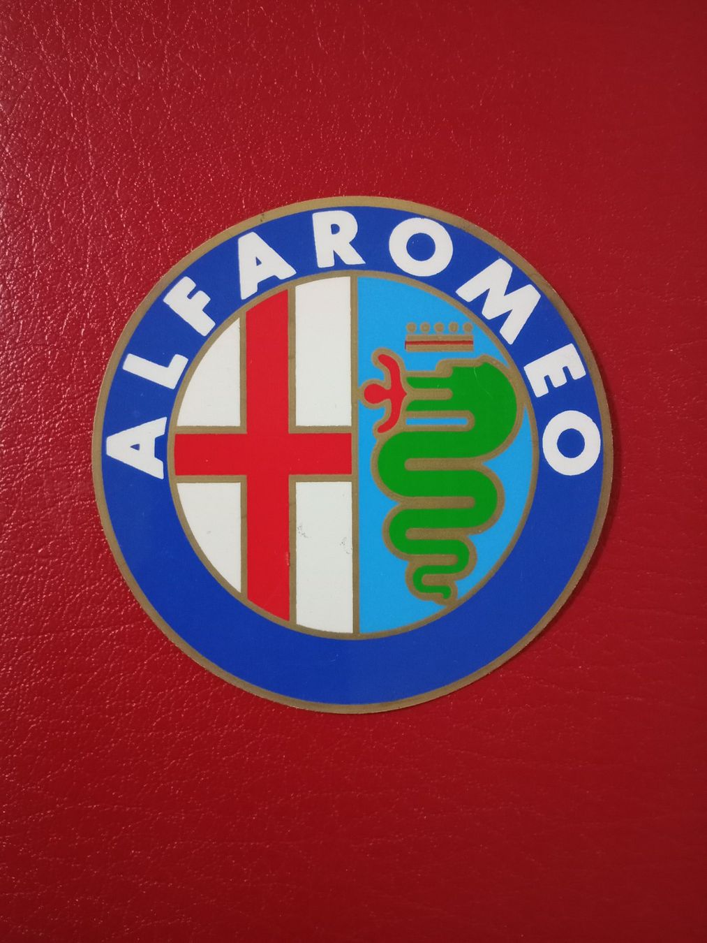 Aufkleber: Abziehbild Auto Italien Alfa Romeo – Gebraucht aus Küttigen von Melisch1000