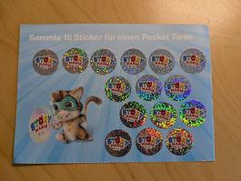 Story Mania Tonies  volle Sammelkarte mit 15 Stickern