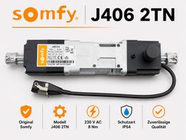 Somfy J406 2TN Storenmotor absolute Neuware