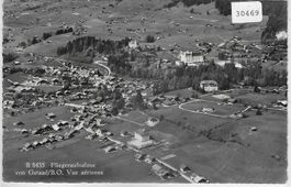 Flugaufnahme von Gstaad - Vue aerienne