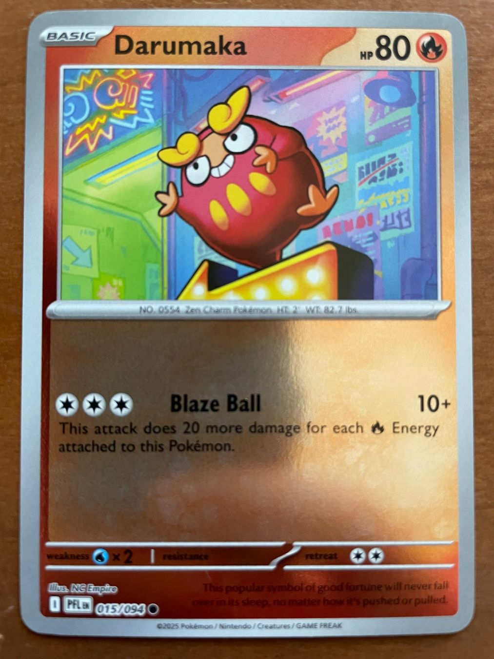 Pokémon Carte collezionabili: Pokemon Darumaka Reverse (Versand gratis) – Nuovo (secondo la descrizione) da Chur venduto da Angerson