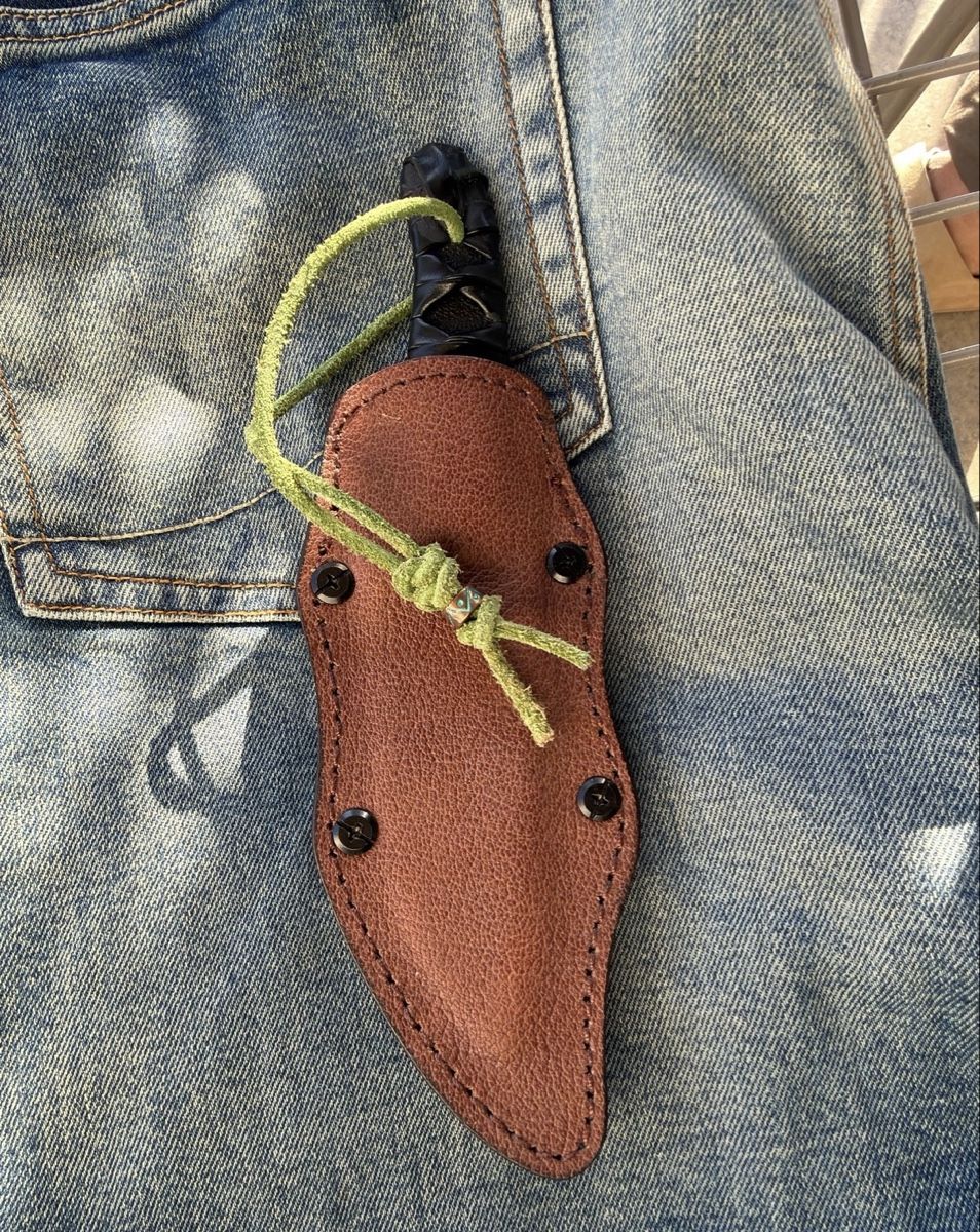 Accessori: JAR Knives SWISS Handmade Fixed Blade Knife EDC – Nuovo (secondo la descrizione) da Reinach AG venduto da Rousseau_J 1
