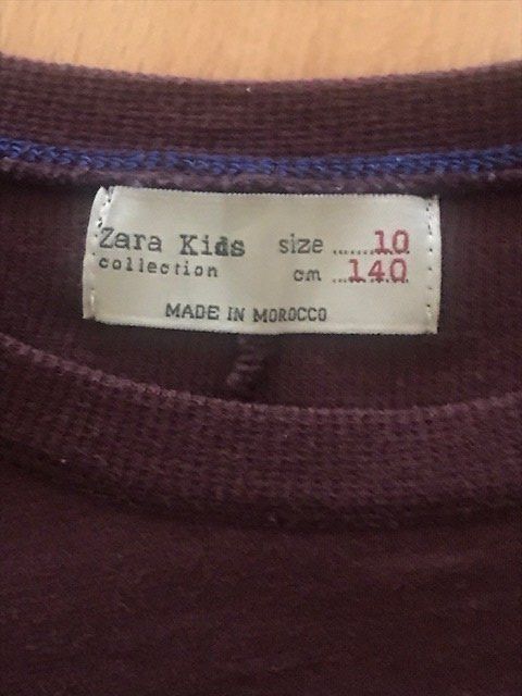 Zara Camicie, T-shirt & Polo: Kinder Langarmshirt  Zara Gr.140 – Usato da Wabern venduto da adamovski 3