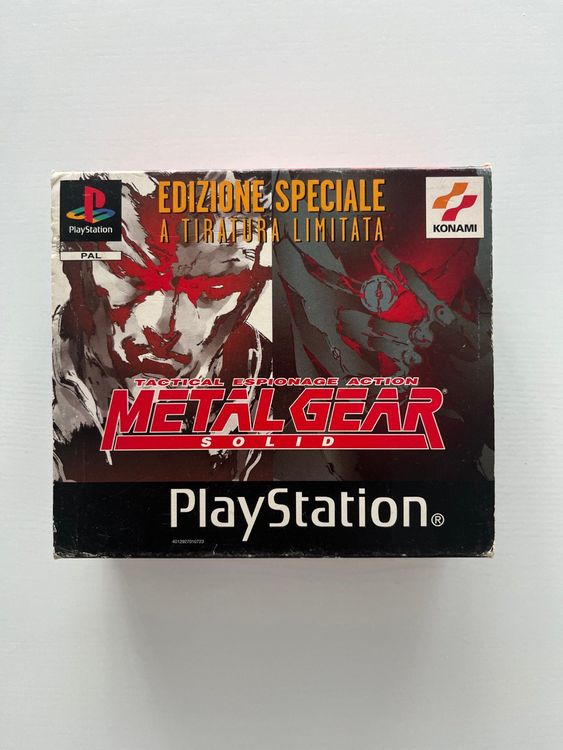 Metal Gear Solid Missions Spéciales Complet sur Playstation PS1 et PS2