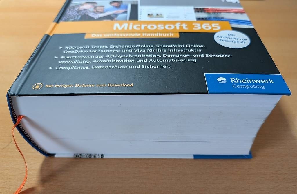 Libri: Fachbuch "Microsoft 365" von Markus Widl  – Nuovo e nell'imballaggio originale da Bolken venduto da SwissWetter.shop 2