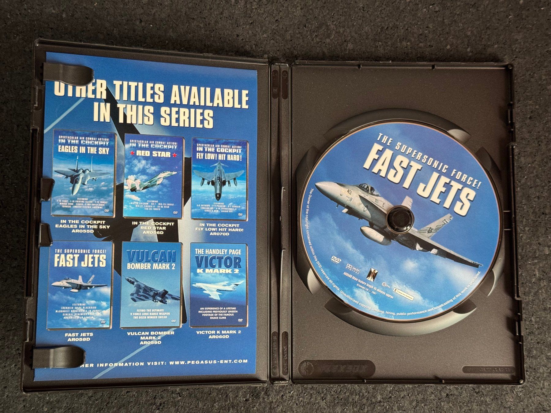 Tutti i DVDs: Fast Jets "the supersonic force" DVD EN – Usato da Fribourg venduto da tschjoly 5