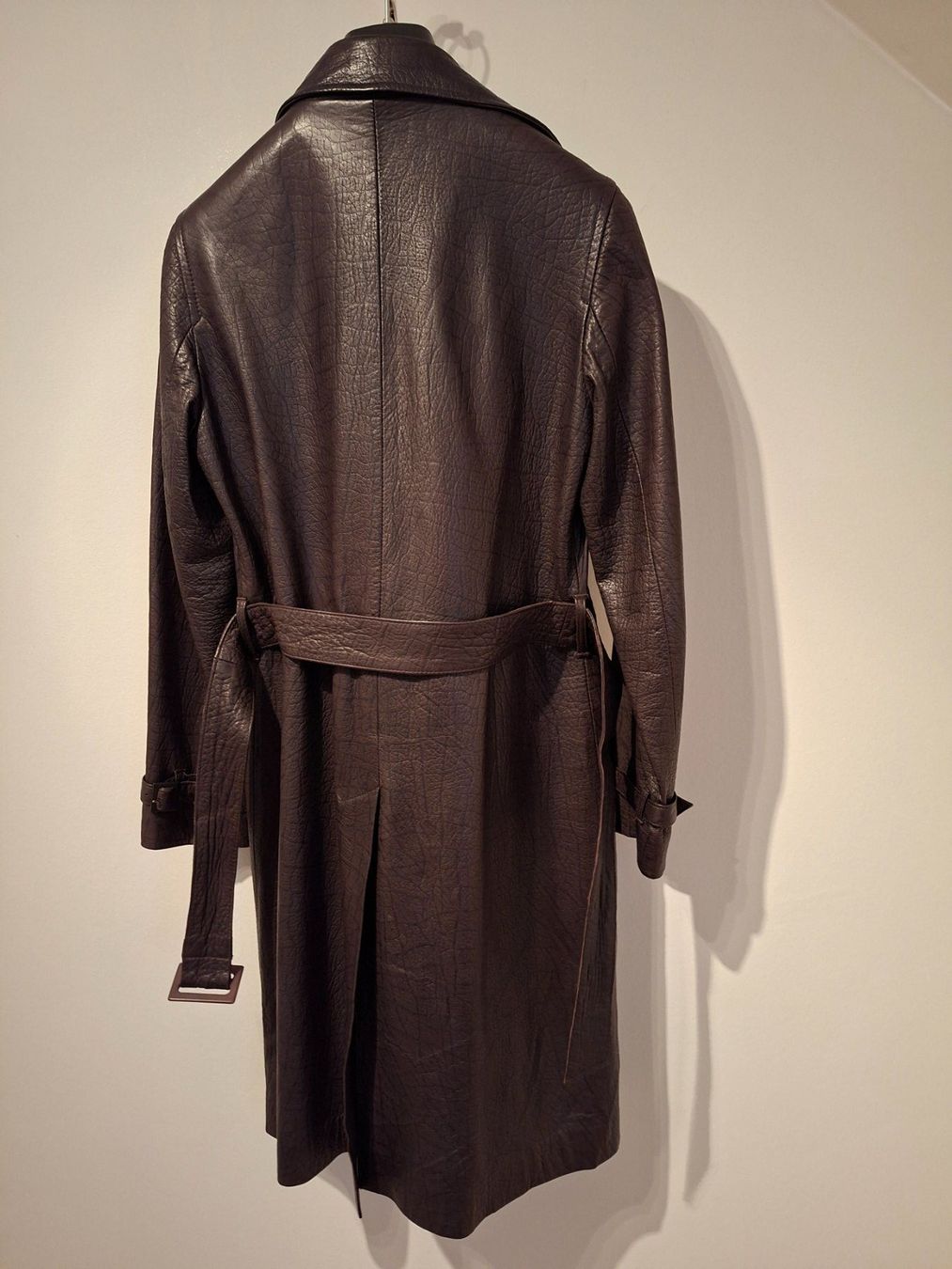 Cappotti: Trench-coat en cuire – Usato da Jouxtens-Mézery venduto da AALF 1