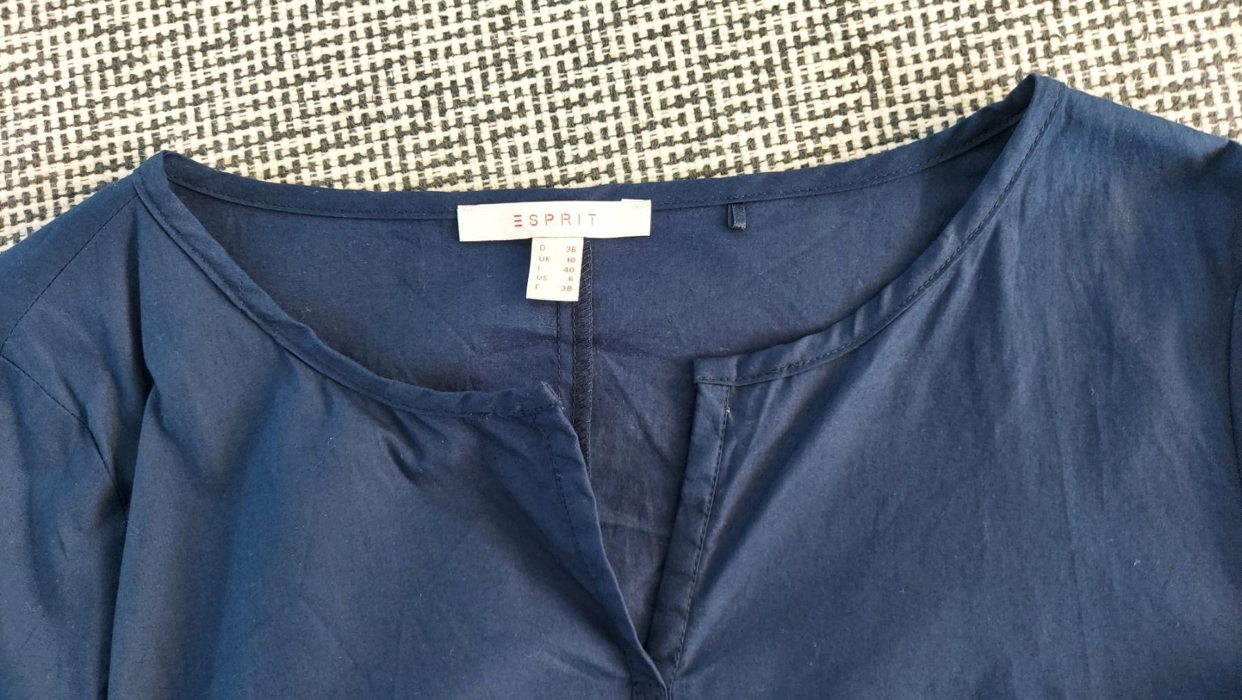 Esprit Kleider: ESPRIT  Kleid  /  Big-Shirt  Gr.36   blau – Gebraucht aus Langnau am Albis von kktdora 1