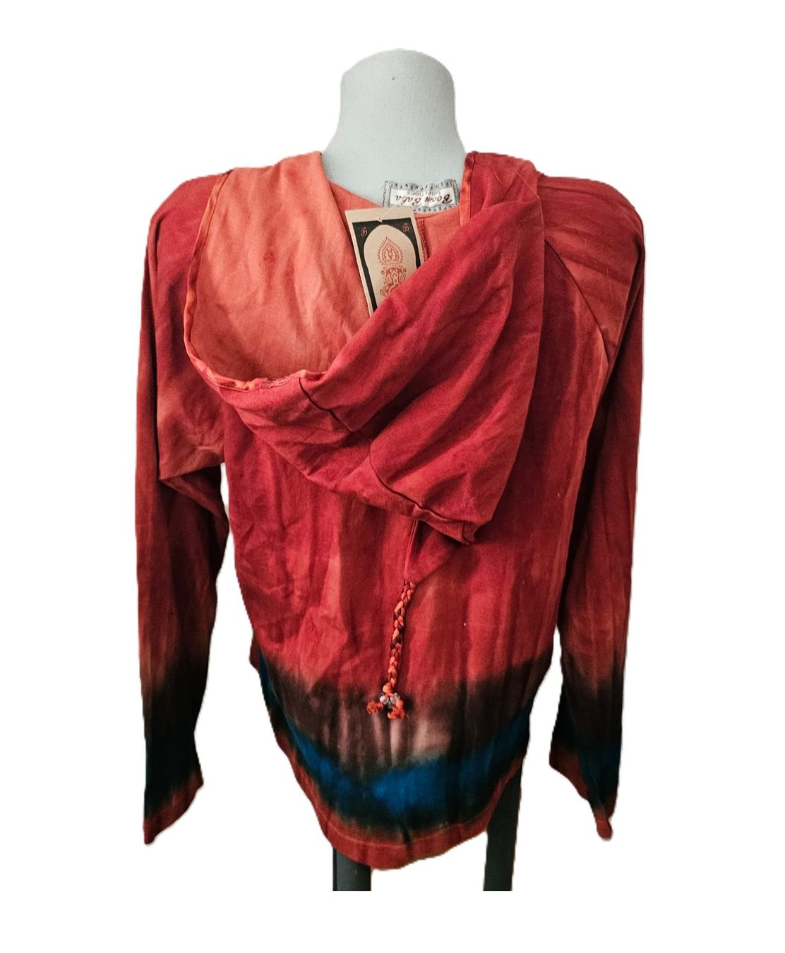 Boom Baba Maglioni & Felpe: NEU! Boom Baba Samt Pullover Hoodie Gr. S / M Hippie Boho – Nuovo e nell'imballaggio originale da Füllinsdorf venduto da Sunnebliemli7 2