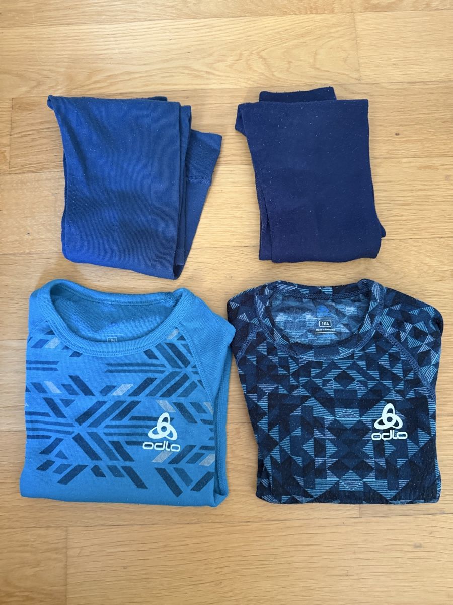 Odlo Biancheria intima: 2 Sets Odlo Kinder 104 – Usato da Zürich venduto da yaelle106