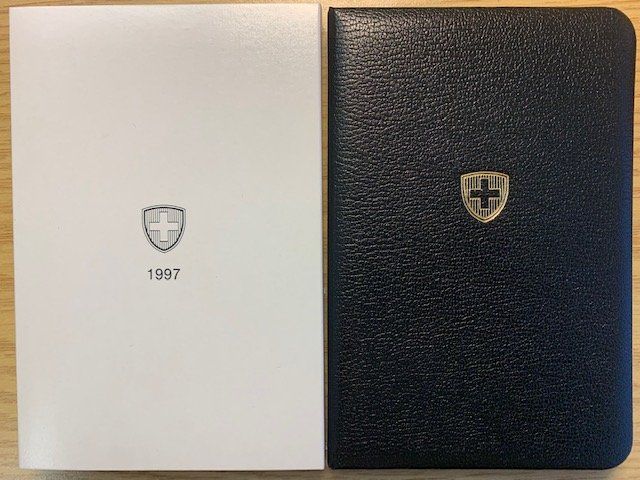 Alle Münzen: CH Münzsatz 1997 - polierte Platte / PP – Neu und originalverpackt aus Gundetswil von Egro01 2