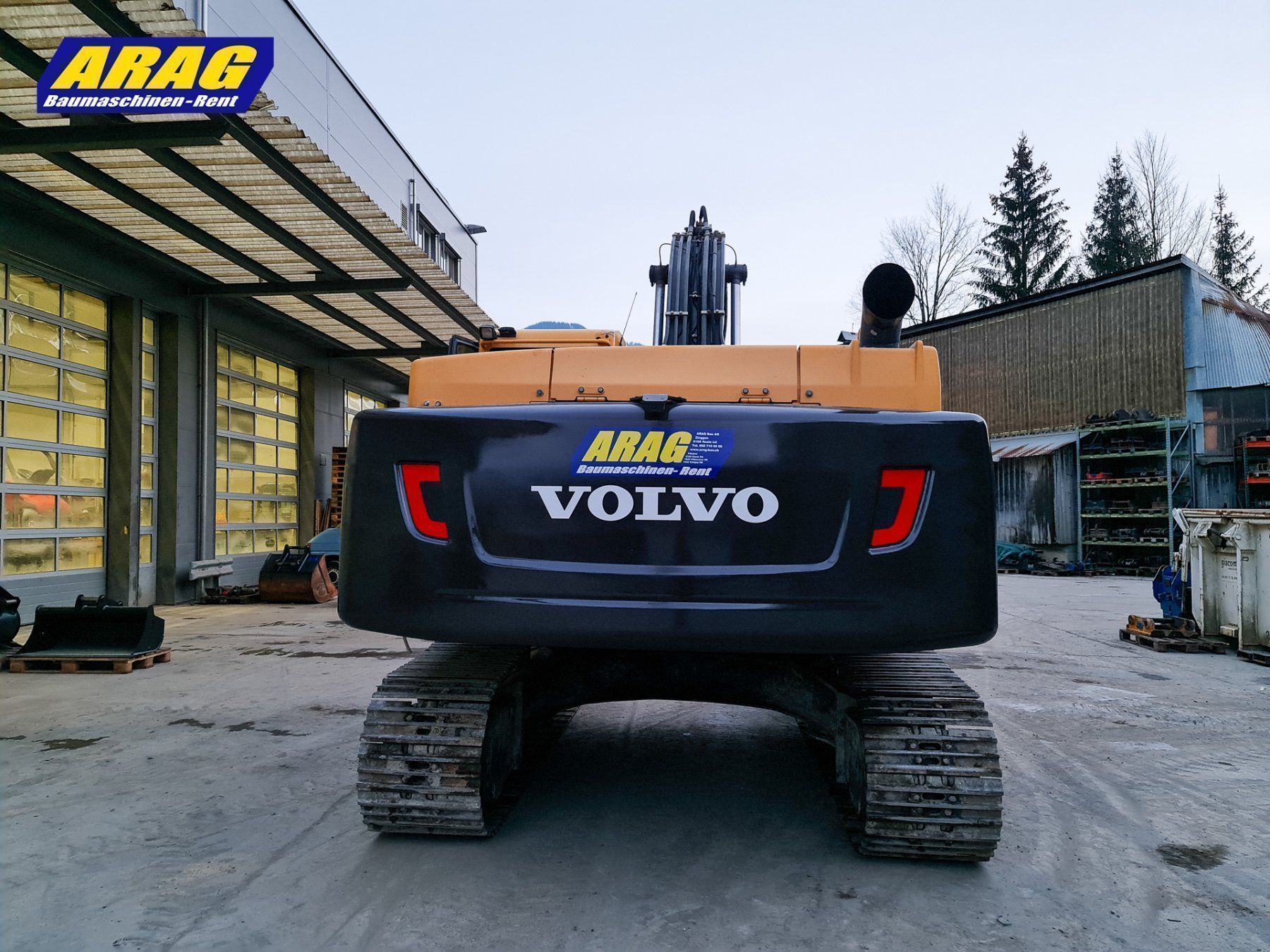 Volvo Escavatori: Volvo EC250DNL Raupenbagger – Usato da Hasle LU venduto da Arag08 2