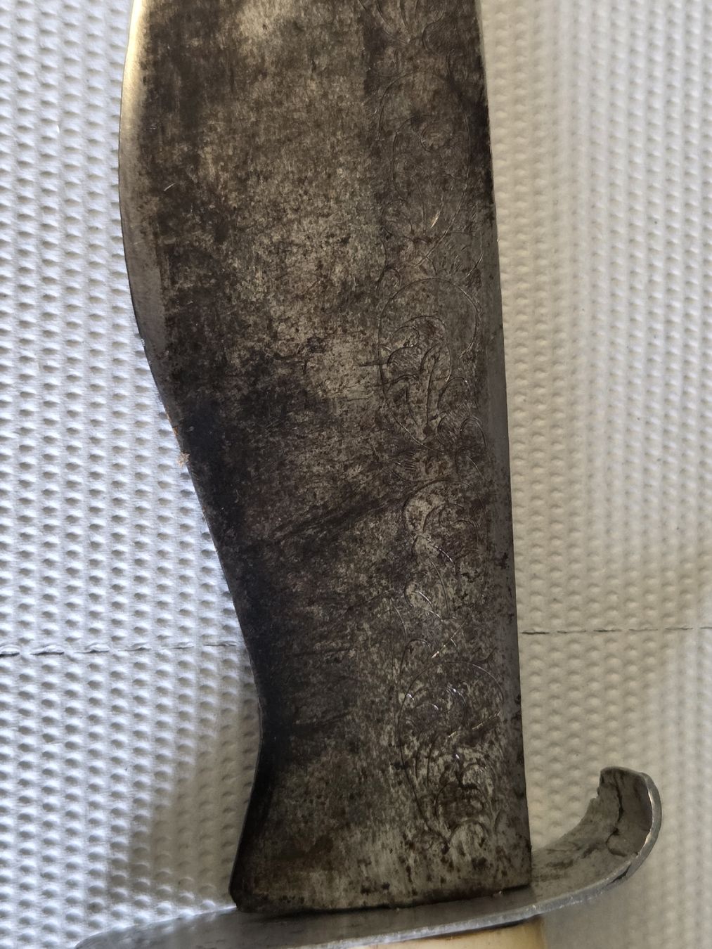 Accessori: Antikes Jagdmesser mit Lederscheide – Usato da Dietikon venduto da Allegra34 1