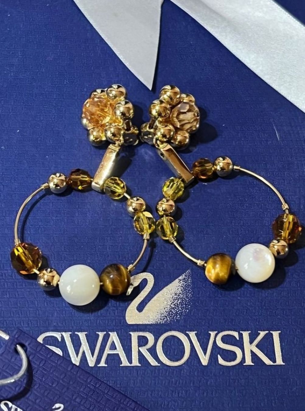 Swarovski Ohrringe & -stecker: Swarovski statement Ohrclips – Neu (gemäss Beschreibung) aus Alpnach Dorf von ste_t7mn