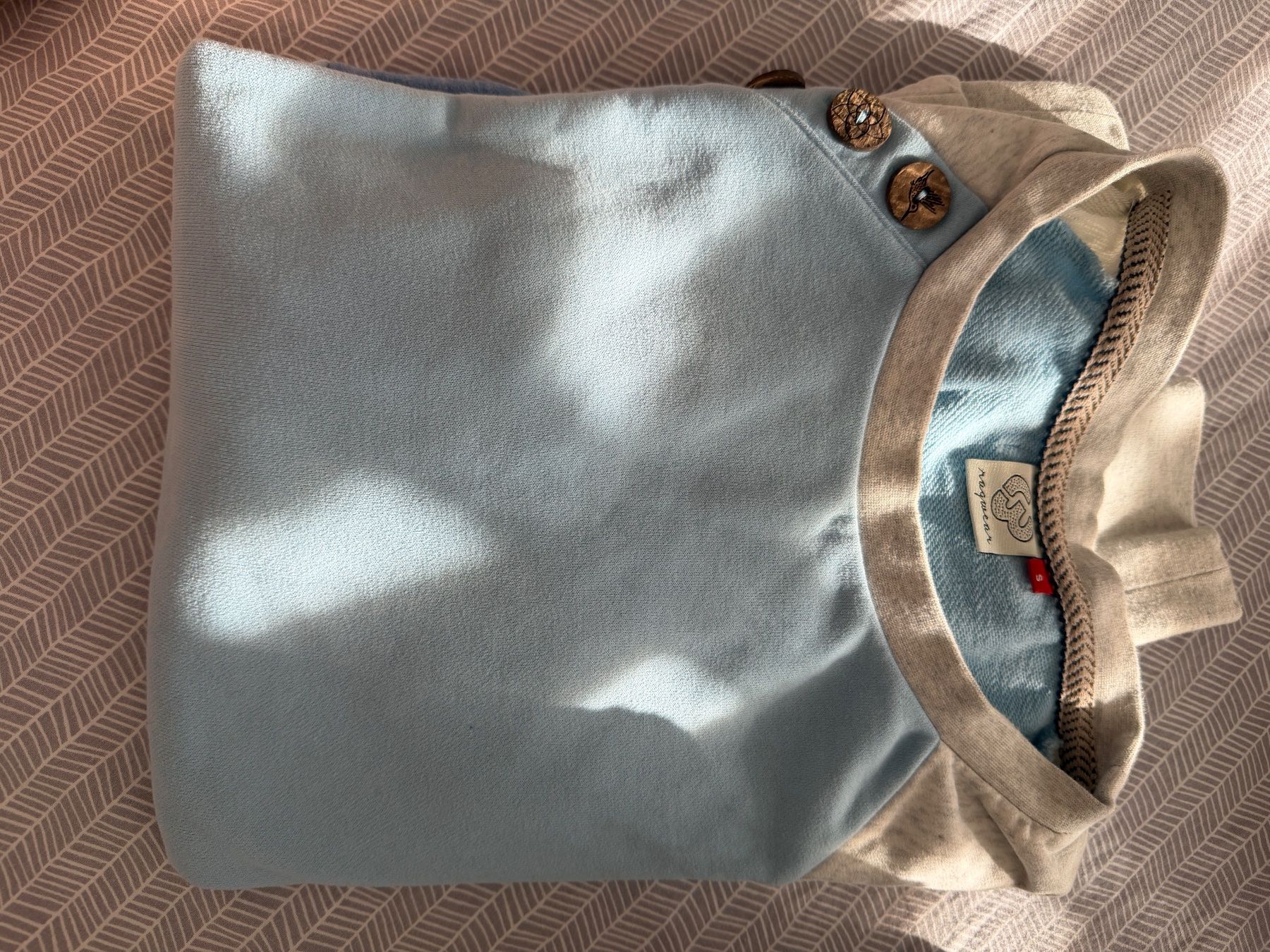 Maglioni & Felpe: Damen Pullover Sweatshirt Ragwear hellblau Grösse S wie neu – Nuovo (secondo la descrizione) da Adliswil venduto da StyleAgain 2