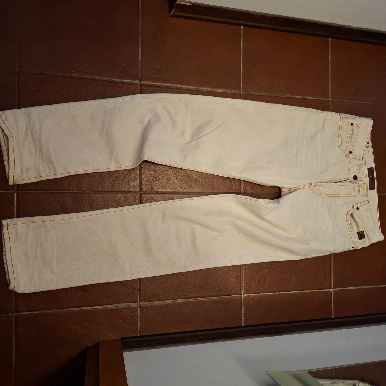 Jeans: Roy Rogers Jeans Gr. 33  Farbe ecru – Neu (gemäss Beschreibung) aus Caslano von rajinta