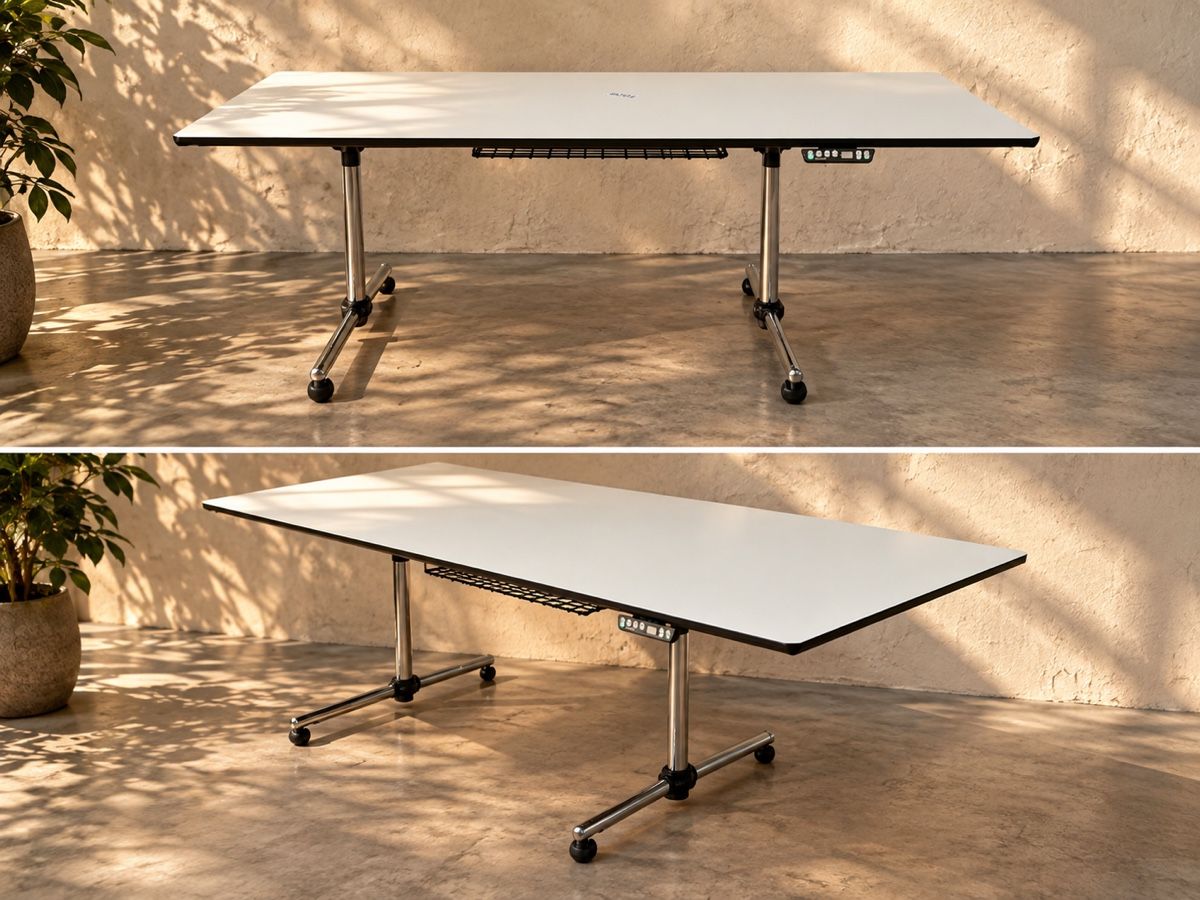 Schreibtische: Original USM Kitos E Schreibtisch – Elektrisch – Gebraucht aus Fulenbach von Annie.s_Mid_Century