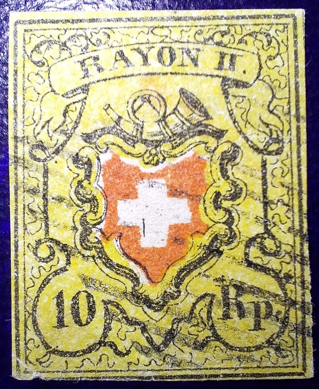 Tutti i francobolli: Rayon 16 II Typ 27 E - LU  – Usato da Balgach venduto da SIMEON27