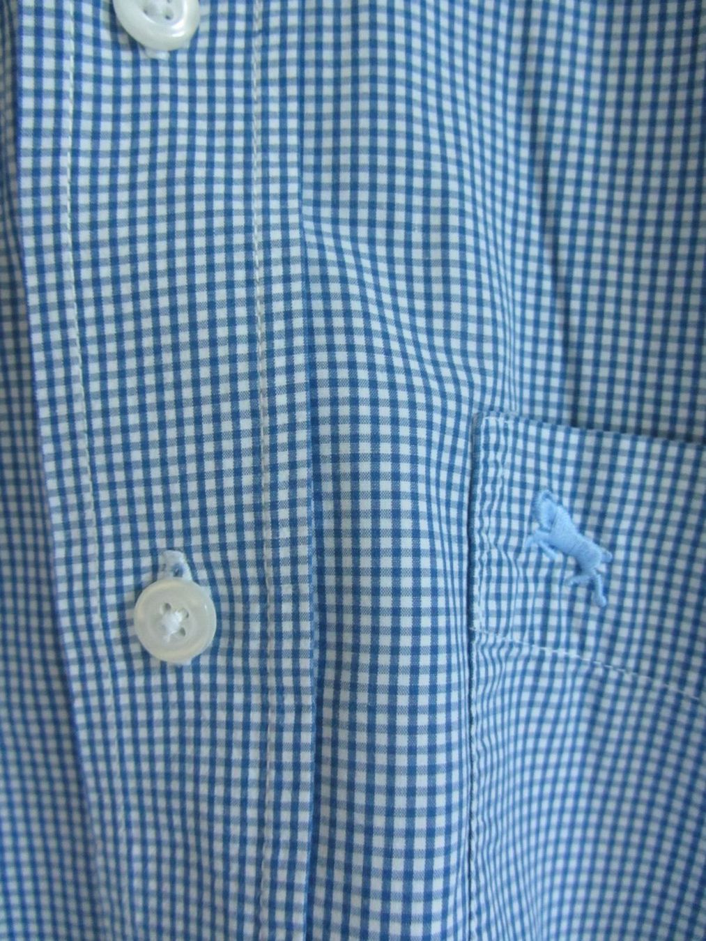 H&M Camicie: Langarm Hemd blau-weiss kariert - M – Usato da Zürich venduto da Diazaio 2