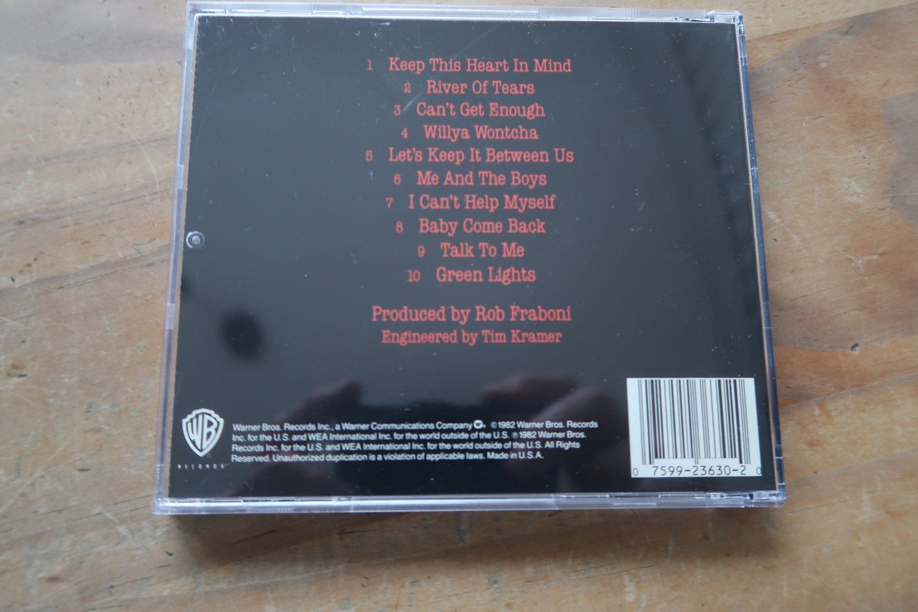 CD: BONNIE RAITT - GREEN LIGHT - CD – Usato da Basel venduto da Patiscat 1